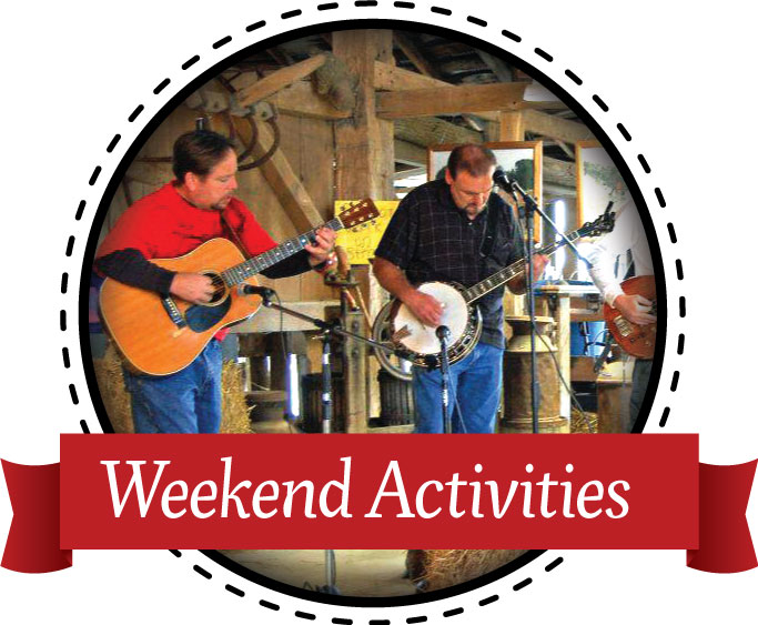 Enjoy live bluegrass at Shaw Farms near Cincinnati, Ohio.